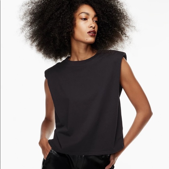 NWT Babaton Shoulder Pad Tank - Picture 1 of 6